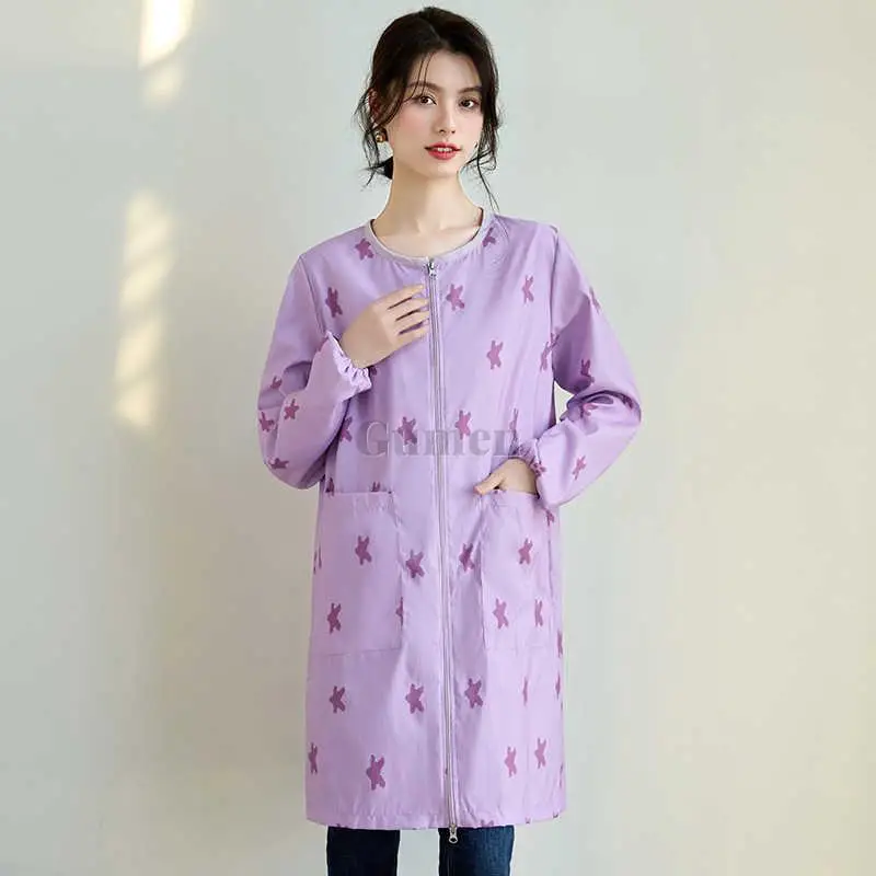 M/L/XL/2XL/3XL Waterproof Work Clothe Trousers Pet Shop Dog Grooming Uniforms Anti Static Non Stick Hair Pants Pet Cleaning Care