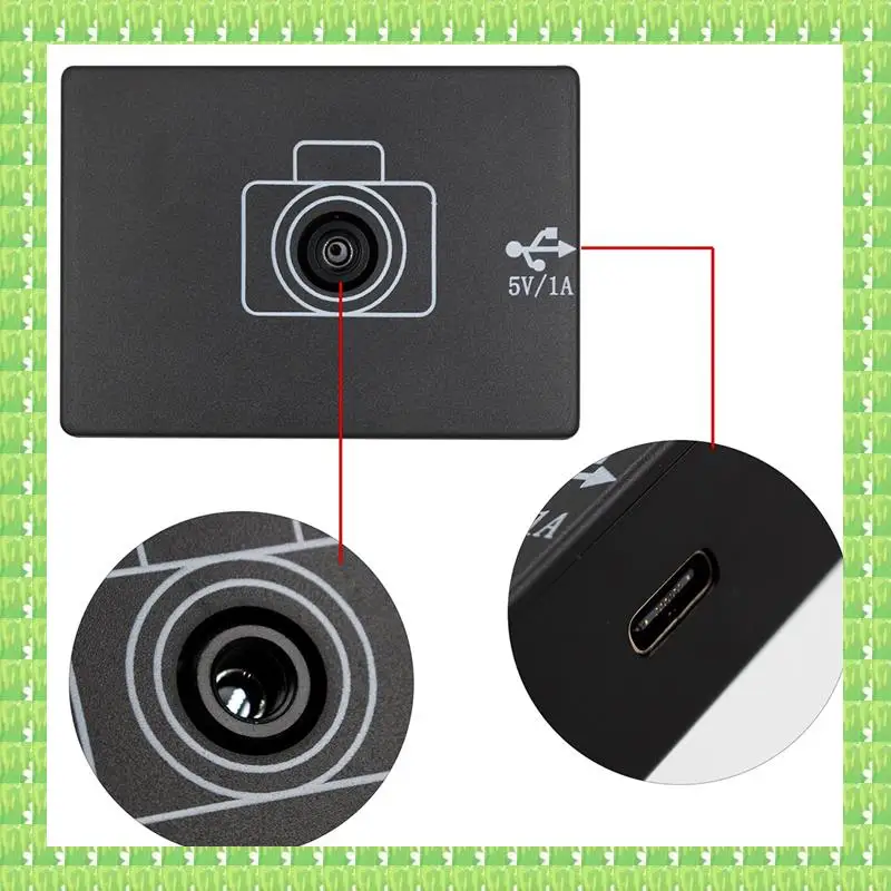 MLX90640 Инфракрасный датчик температуры Простой тепловизор 1,8-дюймовый ЖК-экран Ручной ИК-термограф Черный