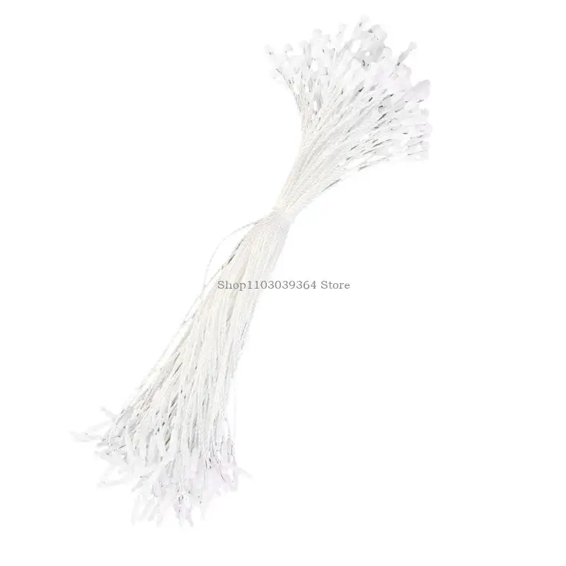 100 Pieces Clothes and Textile Hanging Cords for Household Use for Label