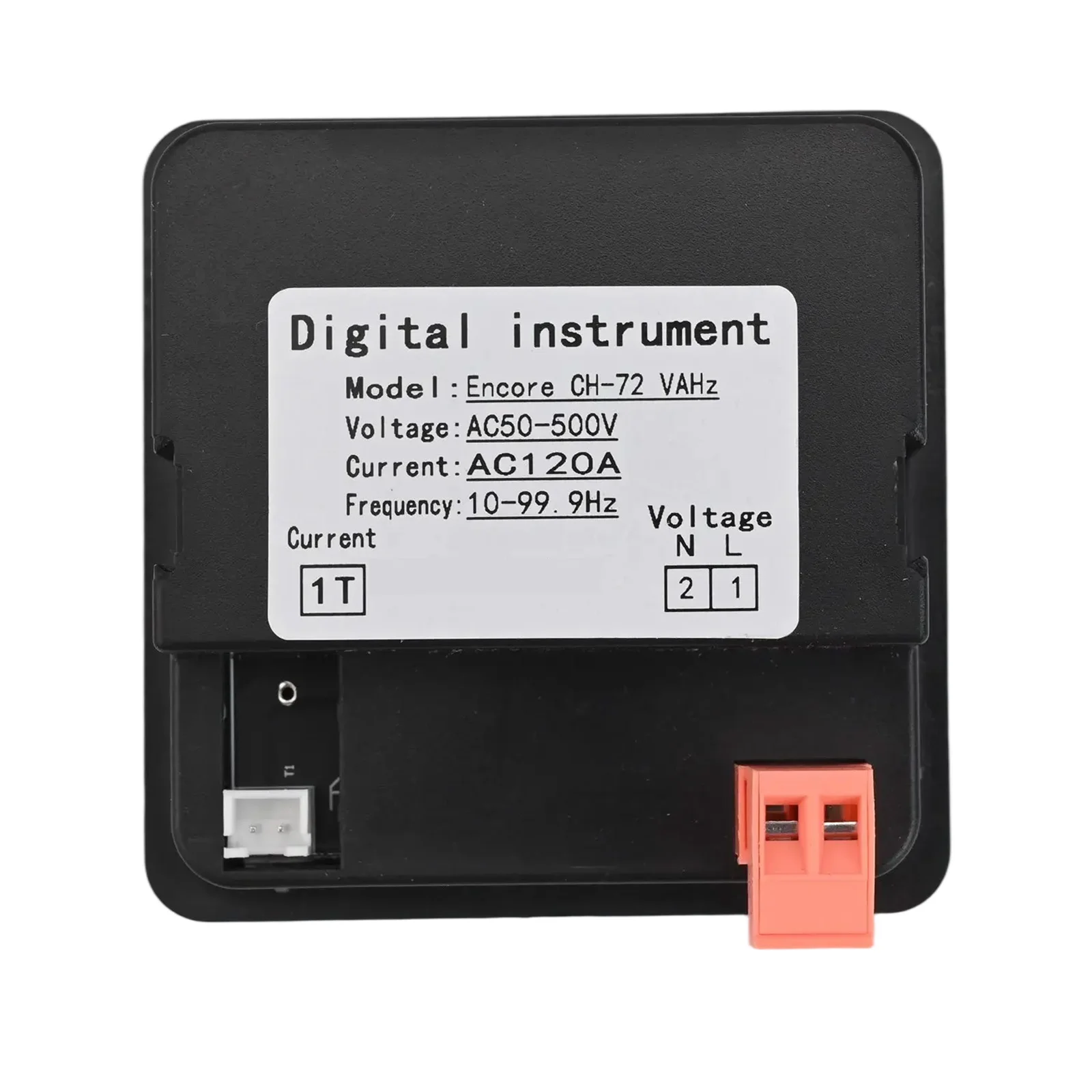 120A Ammeter Digital Voltmeter For Measurement Applications Size 72*72*32mm AC Current Frequency Measurement Ammeter