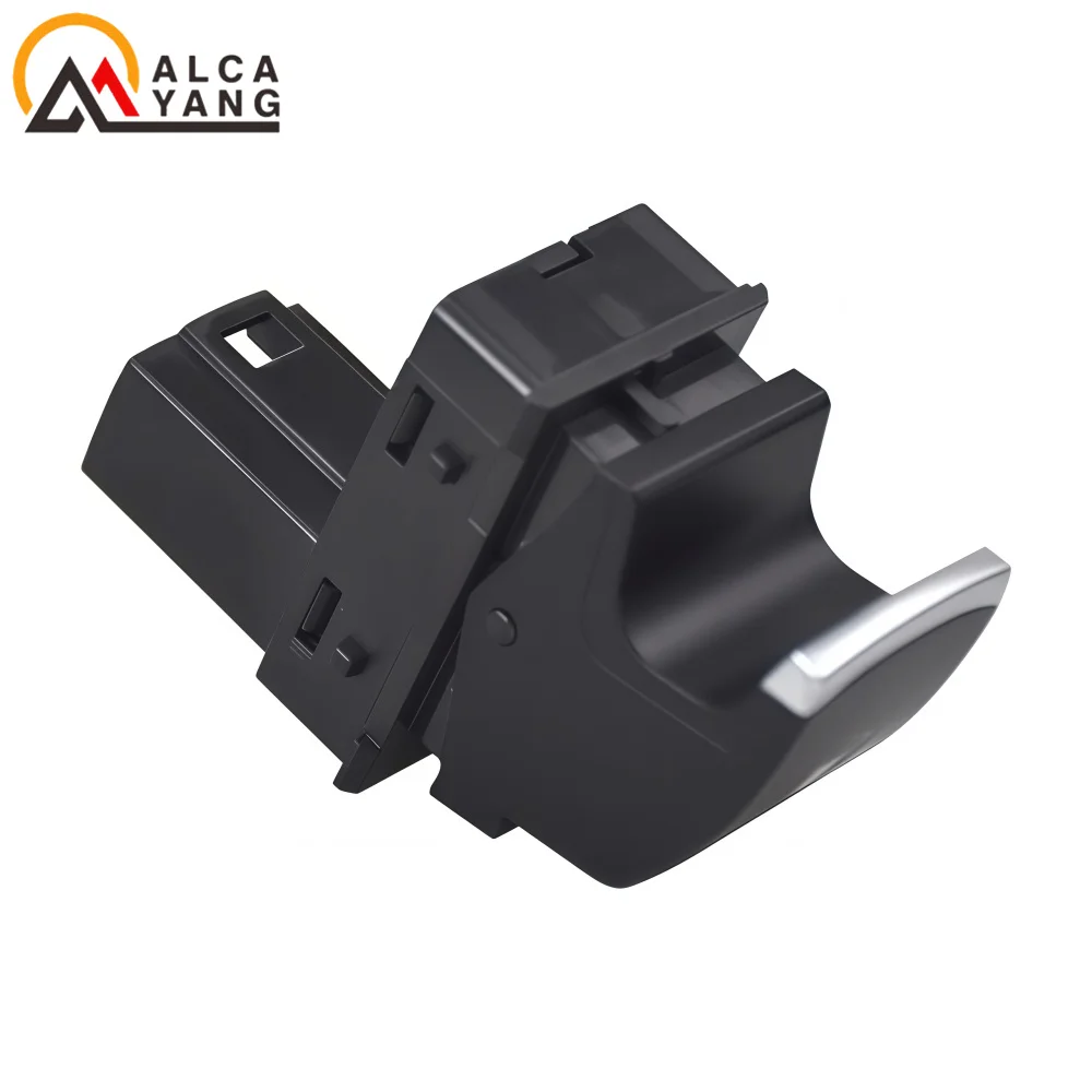Car Chrome Fuel Tank Door Release Switch Button For VW Golf MK5 Jetta MK5 For VW Rabbit Touran Release Switch Button 1KD959833