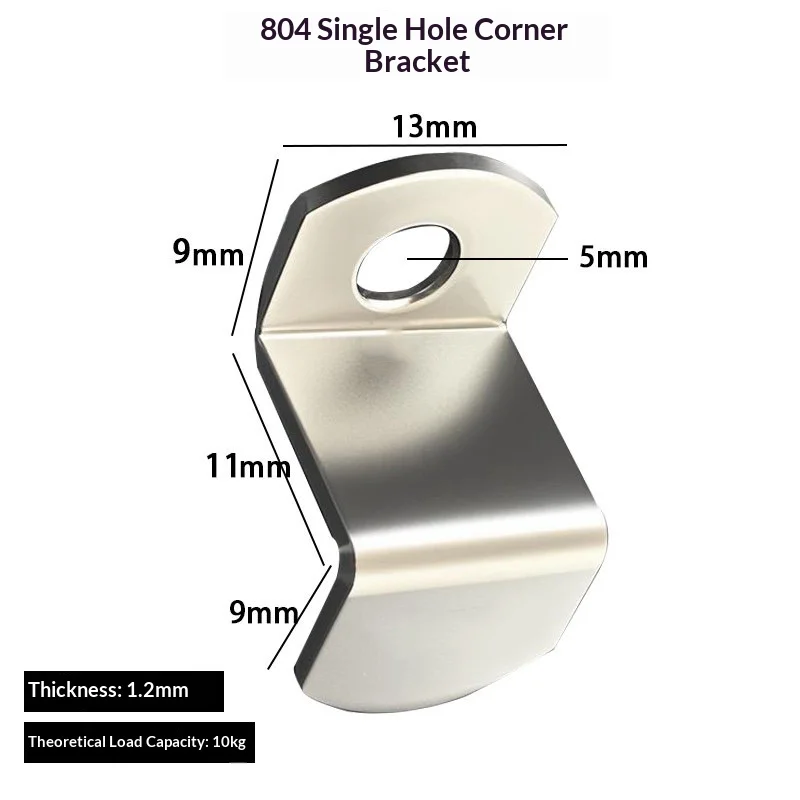 4PCS Z-Shaped Photo Frame High Low Pressure Decorative Painting Backboard Fixing Piece Furniture Connector Corner Code Fastening