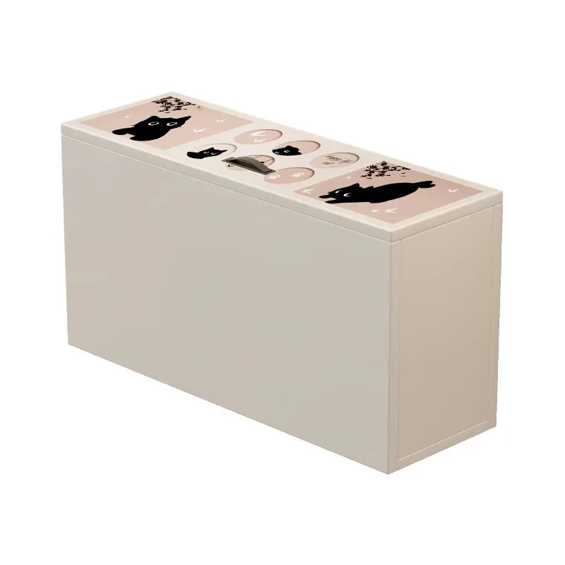 For Bedroom Home Simple Modern Bedside Seam Cabinet, Small Apartment Wall Locker Bedside Table