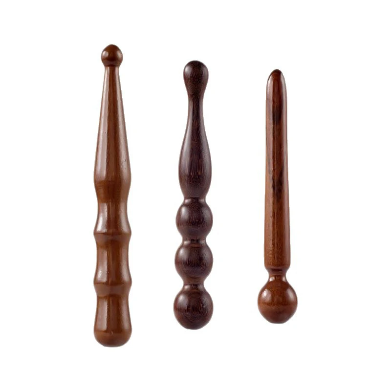 

Natural Sandalwood Massager Acupoint Reflexology Tools For Full Body Relaxing Deep Tissue Foot Massage Wood Massage Stick Tool