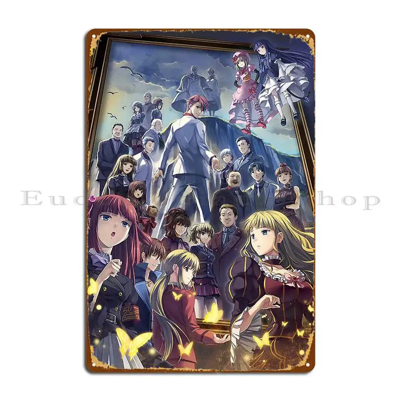 Umineko Answers Arc Poster Metal Plaque Club Garage Cinema Design Custom Tin Sign Poster