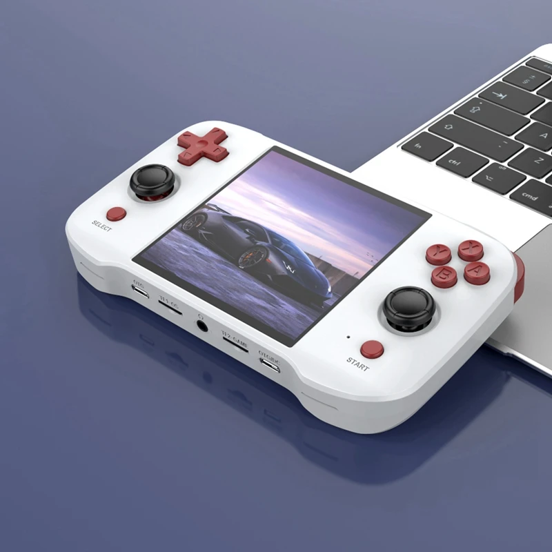 A48R-R46S Retro Handheld Game Console 64G 15000 Games 4.0Inch RK3566 Linux Portable Video Player For NES GB GBA Emulator