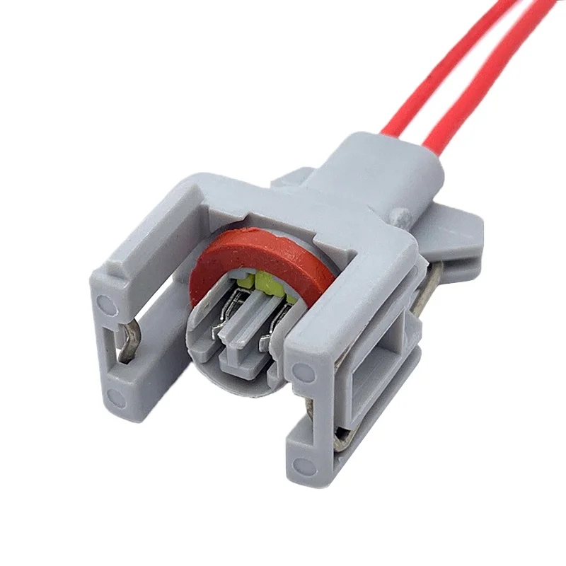 2Pin for Delphi Auto Diesel Injector Fuel Rail Plug Wire Harness Waterproof Electronic Connector  T15 10811963 240PC024S8014