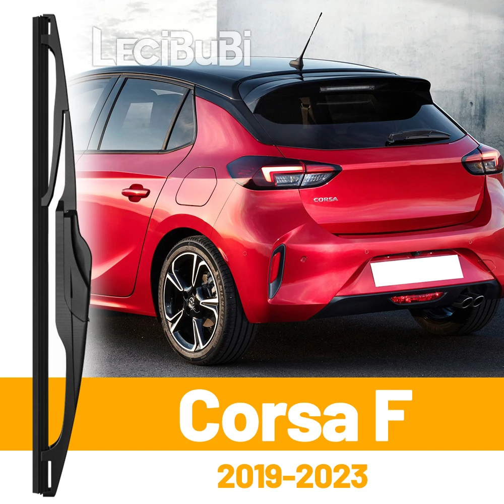 Für Opel Corsa F 2019–2023 2020 2021 2022, Heckscheibe, Scheibenwischerblatt, Heckklappe, Fensterwischer, Zubehör