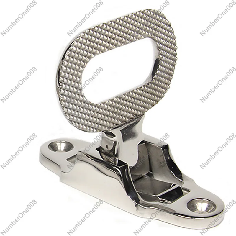 البحرية الفولاذ المقاوم للصدأ وأشار دواسة مركز القدم دواسة يخت دواسة قارب يخت تركيبات معدنية #1