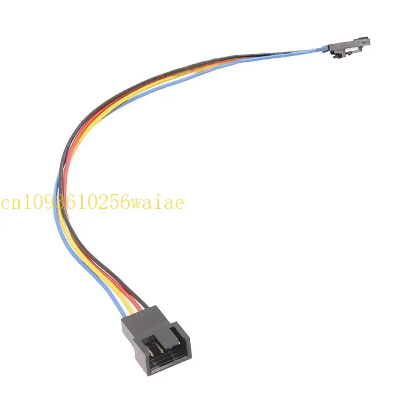 652F Universal Small 5pin до 4PIN вентилятор PWM Разъем Удлинительного разъема Удлинительный кабель компьютер вентилятор PVC