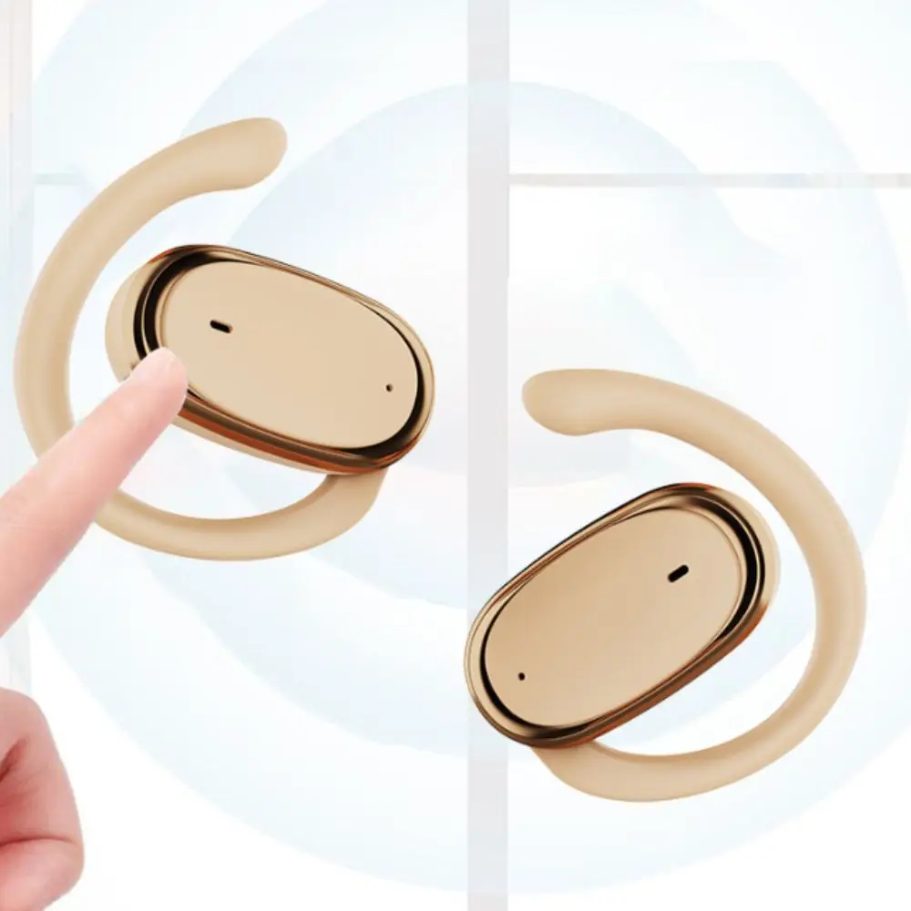 Earhook Design Wireless Earbuds Smart LED Display Touch Control Sports Headphones Waterproof Enhanced Comfort Bluetooth Earbuds