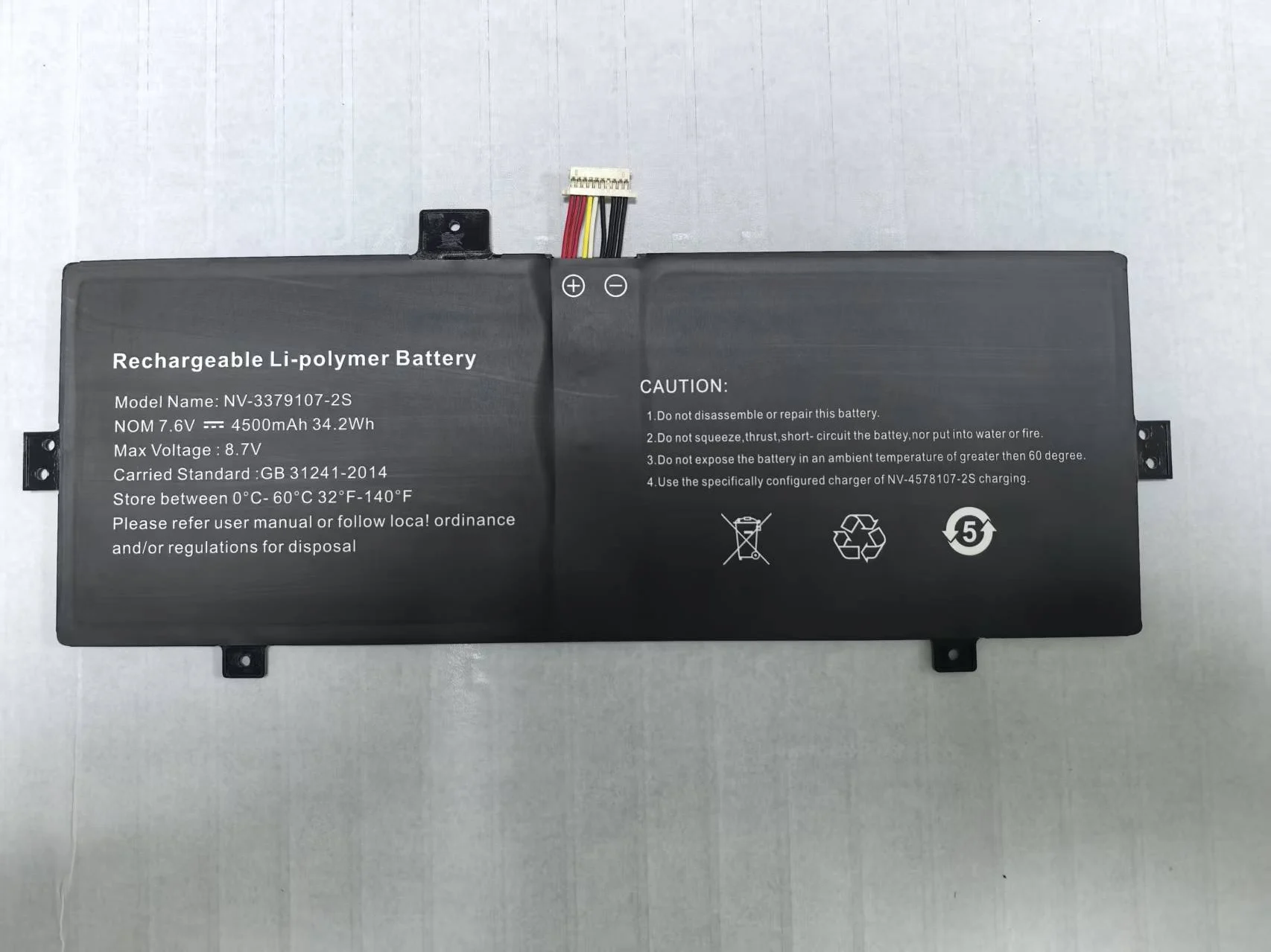 

For Vinga Twizzle J116 NV-3378107-2S NV-3379107-2S Battery 7.6V For Geobook 120 Packard Bell N11250 N11250BK N11260 DF11