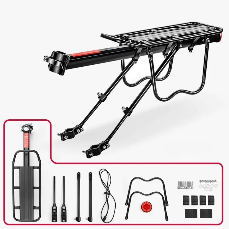 

Quick-release Bicycle Rear Rack Personnel Transportation Carry Something Load-bearing Bike Luggage Carrier Bicycle Accessories