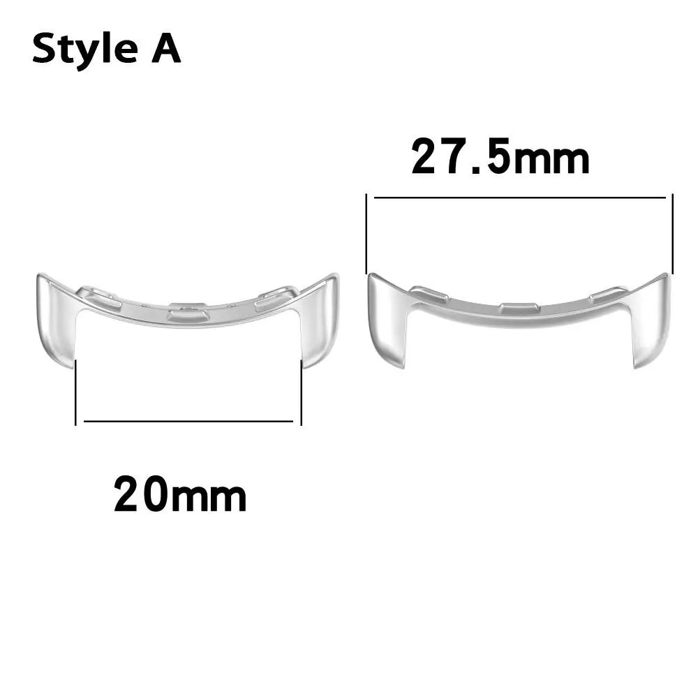 2Pcs Watch Smart Watchband Stainless Steel Connector Metal Strap Adapter For Google Pixel Watch