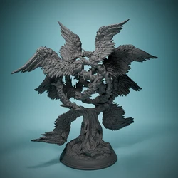 Angel Of A Thousand Eyes - Erathis-Miniature Resin Model-Perfect For Tactical Gaming Role-Playing-Game Room Decoration