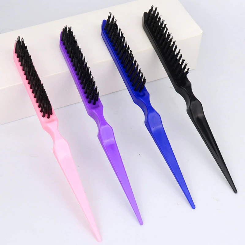 Professional Hair Brushes Comb Teasing Back Combing Hair Brush Slim Line Styling Tools Barber Accessories Pointed Tail Comb