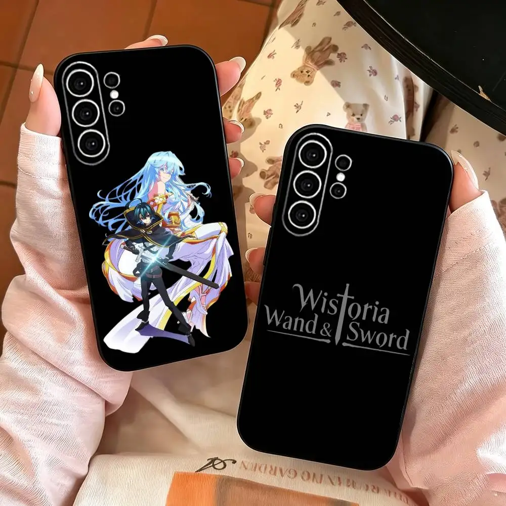 Wistoria Wand and Sword   Phone Case For Samsung S25,S24,S21,S22,S23,S30,Ultra,S20,Plus,Fe,Note,10,9,5G Black Cover