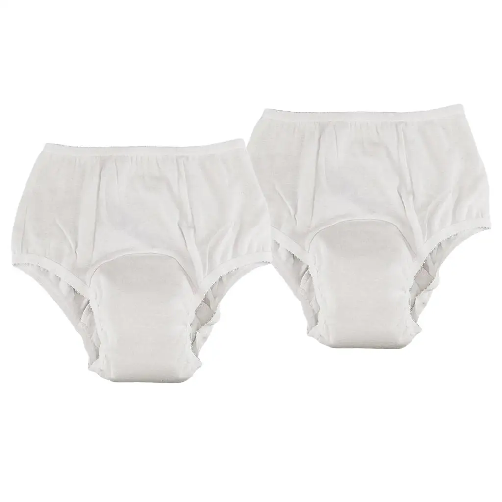 

Женское нижнее белье для помощи при недержании, хлопковые моющиеся впитывающие защитные трусы XXL, контроль запаха для пожилых людей, поддержка мочевого пузыря