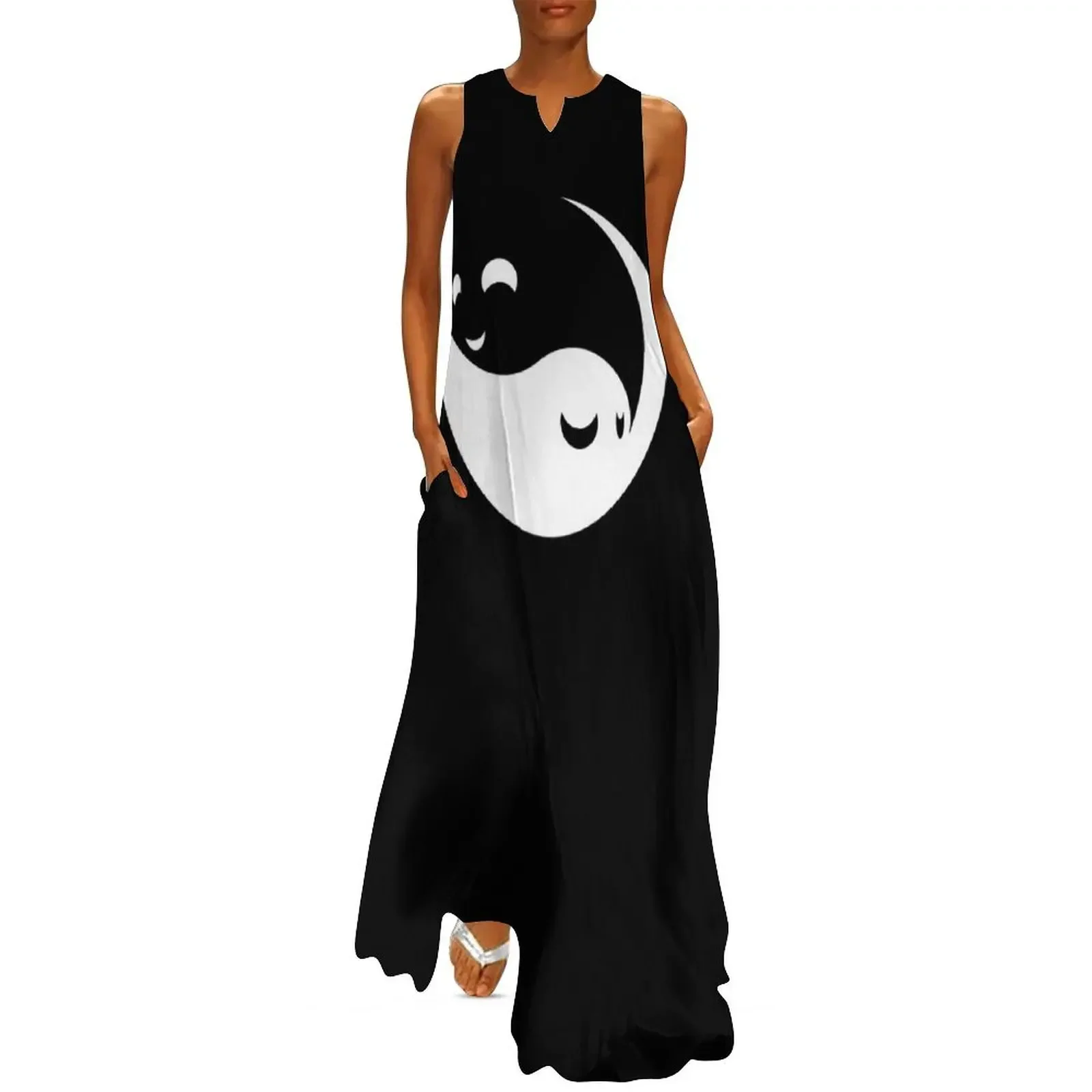 

Yin Yang Yin and Yang Tattoo Yoga Mug Coffee Zen Long Dress Women's dress prom dress 2025 summer clothes for women