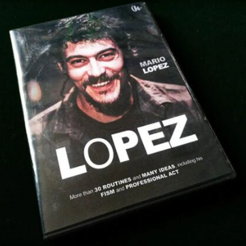 LOPEZ By Mario Lopez (Gimmick+DVD) - Tricks,Close Up Magic Props Illusions Fun Stage Mentalism Magia Mystery Box Magician