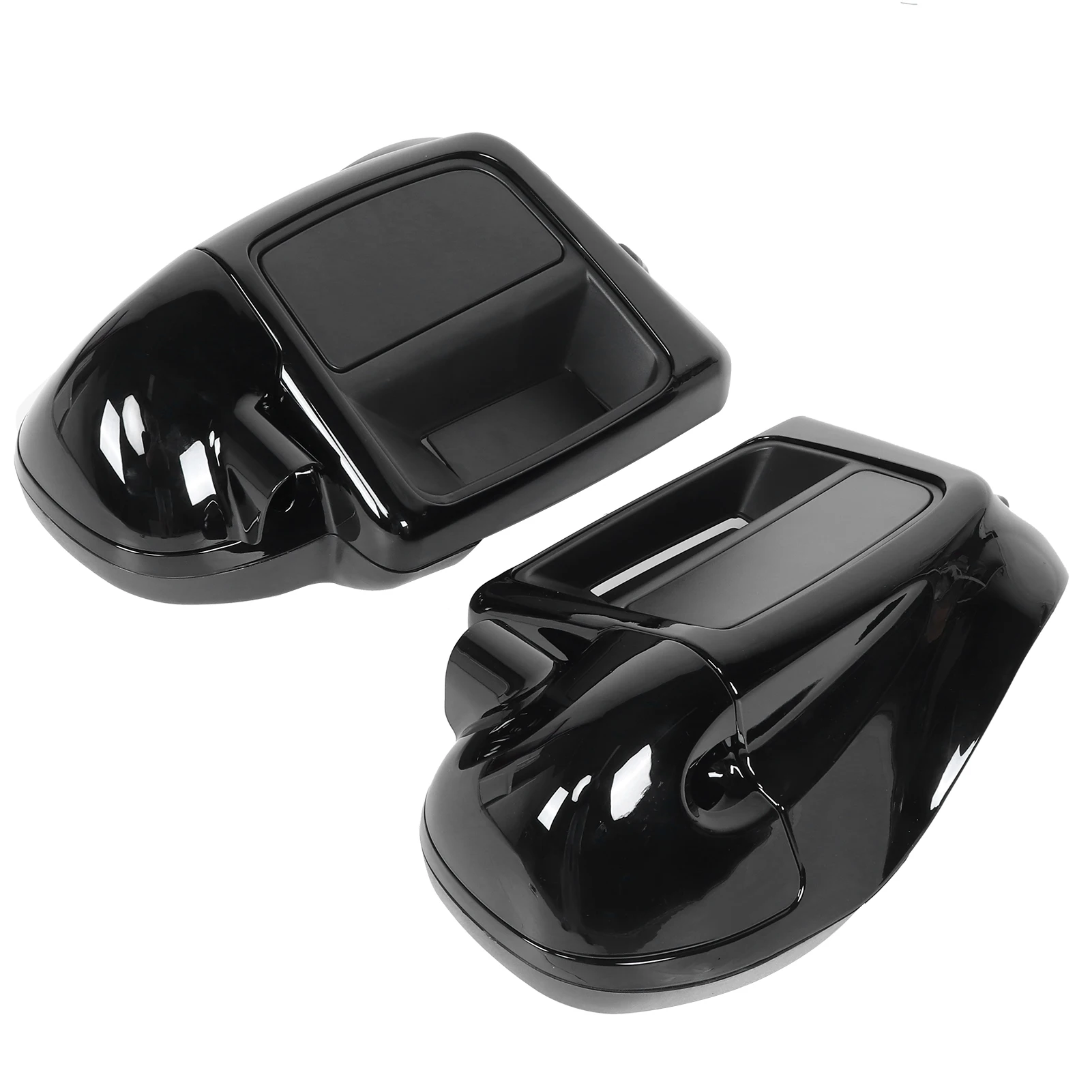 2Pcs Lower Vented Leg Fairing & Glove Box Protective Cover, Motorcycle Body Mod Panel For Touring Models 2014-20