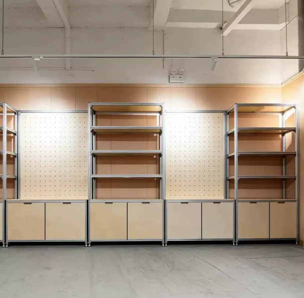 Ocean plate multi-layer display cabinets commercial household display cabinets custom storage lockers super hole plate display c