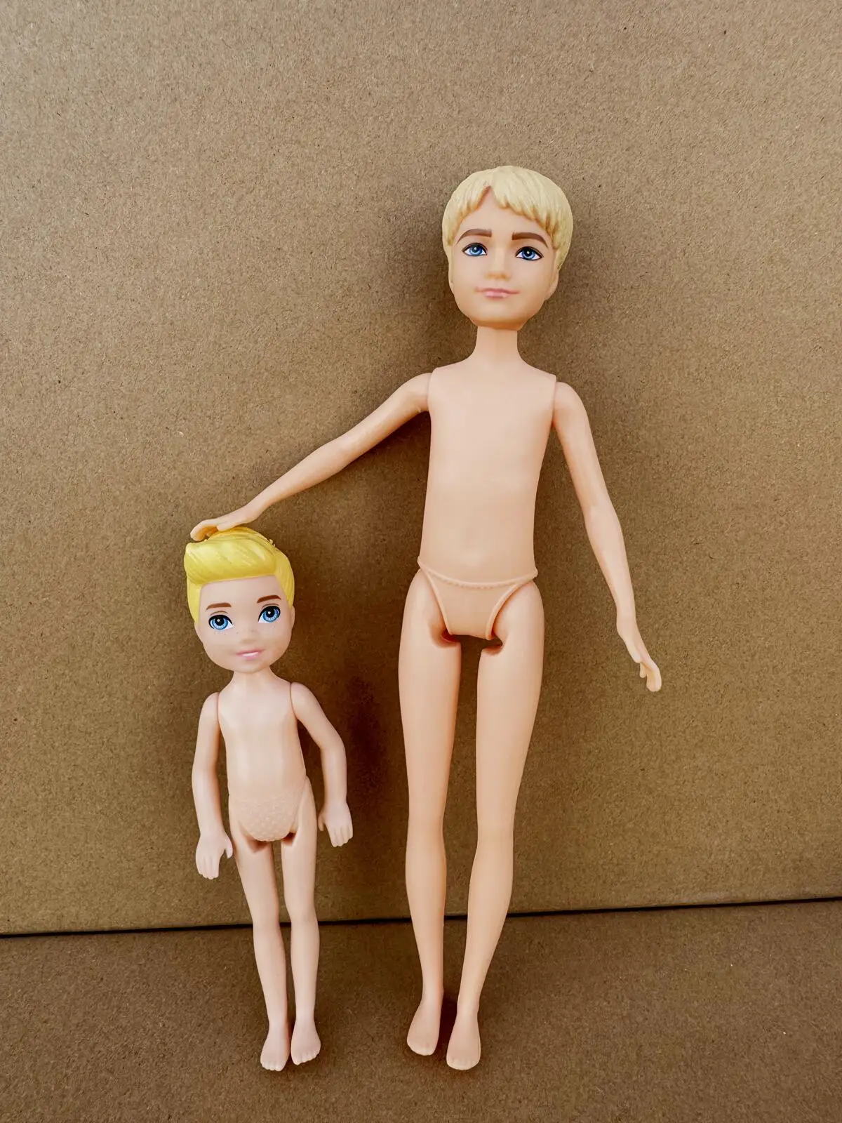 13cm Mini Kelly 5-inch Little Boys Girls Teenager Sisters Brothers Dark Ordinary Skin Naked Body Reborn Bjd 1/12 Toys For Kids