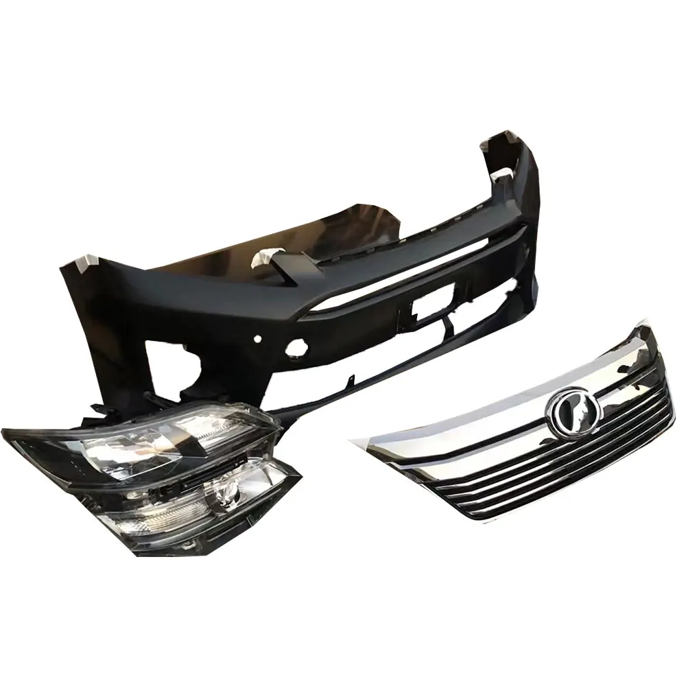 high quality pp material bumpers for 2009-2014  alphard vellfire GS Version Enclosure Kit Car Bumper