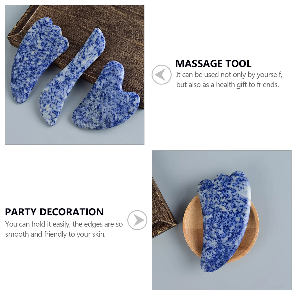 

Natural Jade Gua Sha Facial Tool Scraping Massage Premium Durable Smooth Easy Storage Carry Nutrients