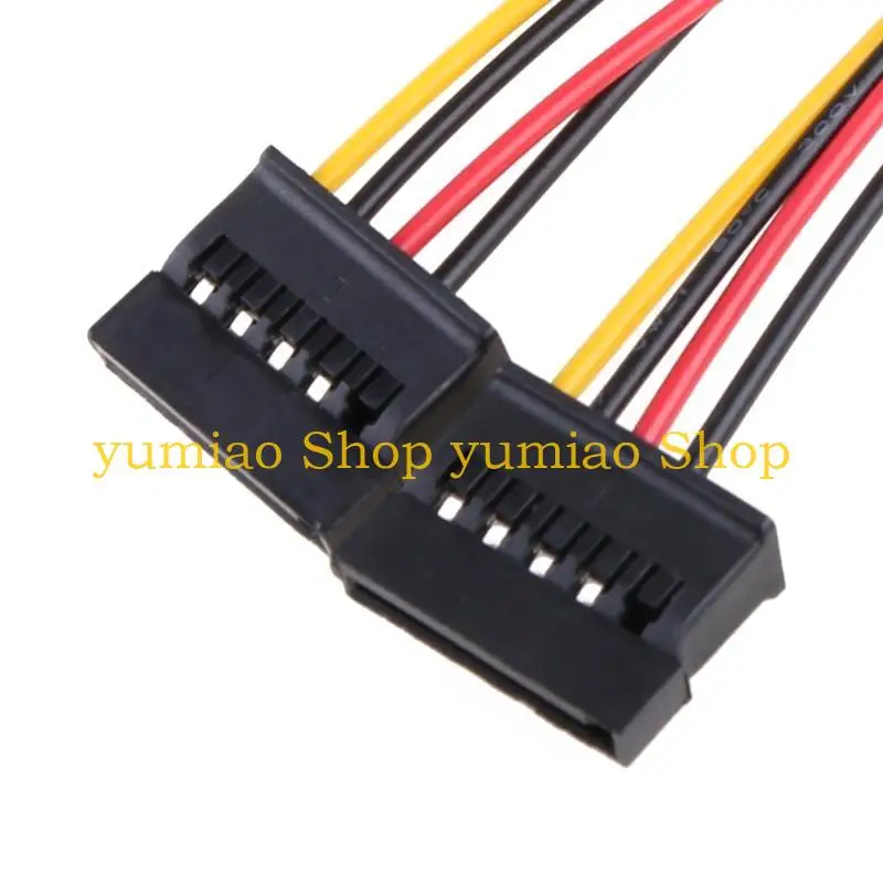 587B 4 PIN IDE MOLEX tot 2 -serie Power Splitter Extension Cable Converter