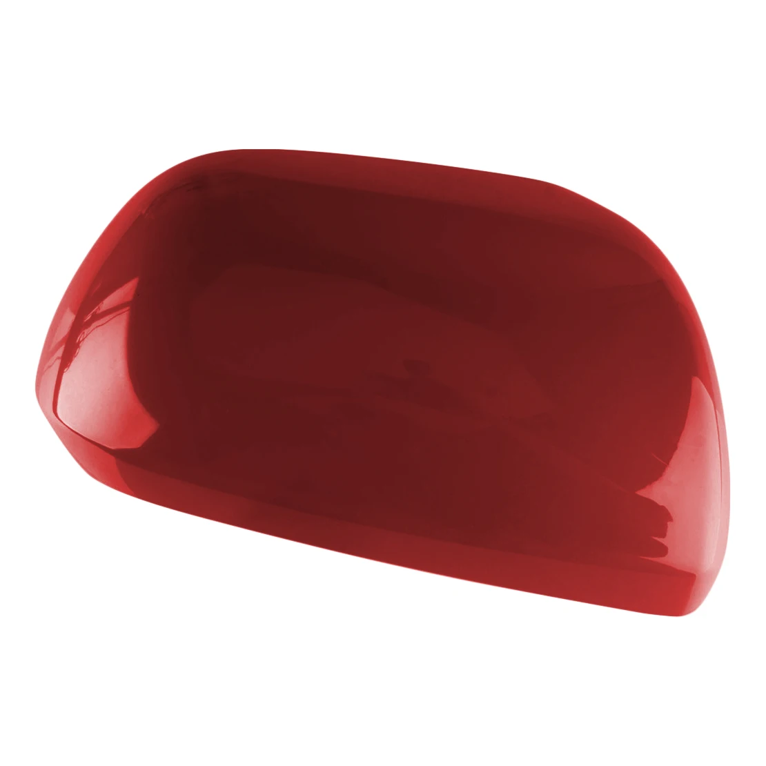 Car Right Side Rearview Mirror Cap Cover Red ABS Fit For Toyota Highlander 2009 2010 2011 2012 2013 2014