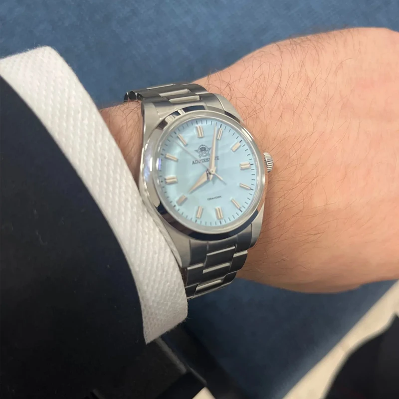 ADDIESDIVE Лидер продаж AD2030 кварцевые часы простые 100 м водонепроницаемые наручные часы для дайвинга 36 мм часы из нержавеющей стали Relogio Masculino