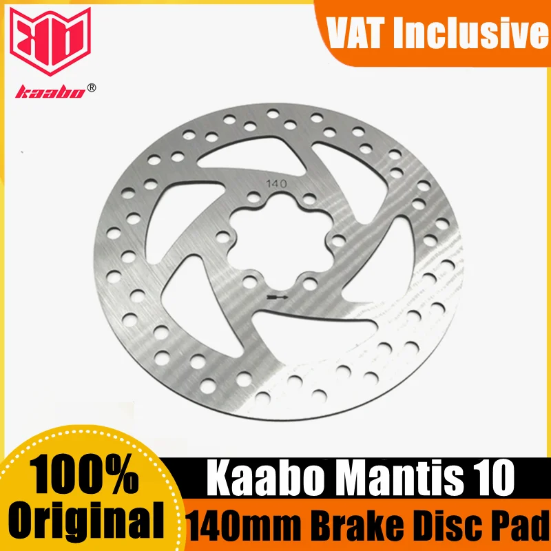 Original 140mm Disc Brake Pads Spare Parts For Kaabo Mantis 10inch Scooter 140mm Disc Electric Scooter Replacement Accessorie