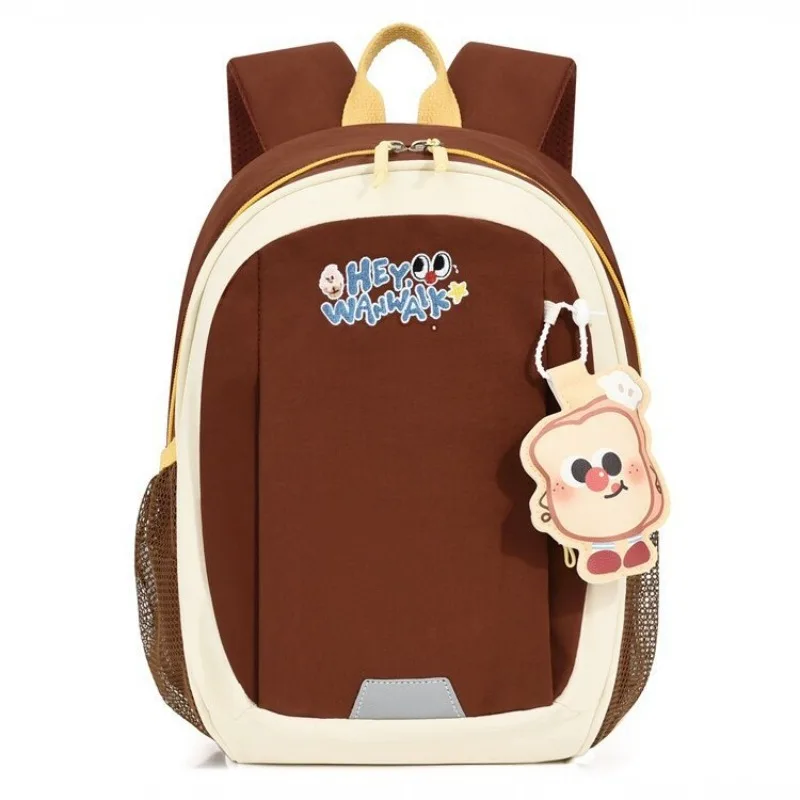 Kids Nylon Preschool Backpack Toddler Kindergarten School Bag Cute Daypack with Side Mesh Pockets Zipper Closure Travel Bookbag