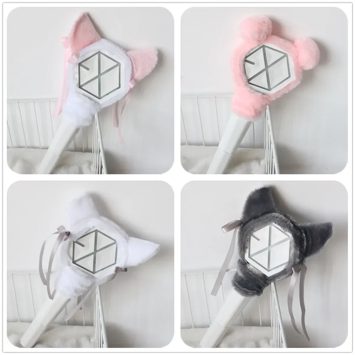 EXO Plush Lamp Cover para Decoração, Light Stick, Cover Lightstick bonito, 1Pc