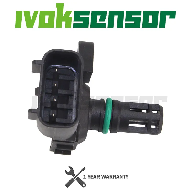 MAP Sensor for Ford C-Max Fiesta Focus Fusion Ka Mazda 2 Volvo C30 S40 1490907 1141598