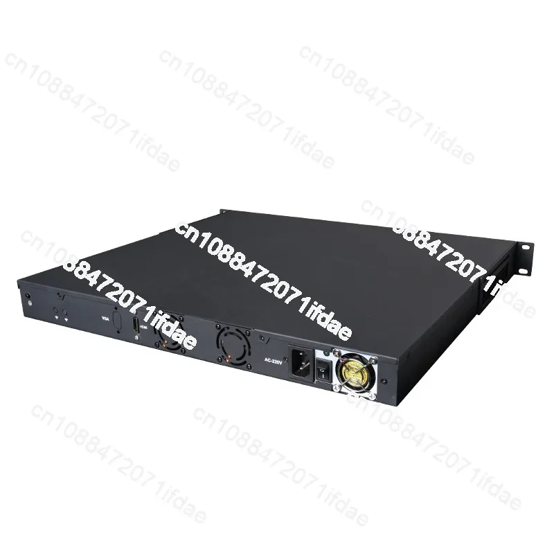 Industrial 1U Chassis Firewall Mini Pc  LGA1700 Alder Lake Cpu 12th Gen 6*lan Ports for 4*SFP 10G  H610/H670 Chipset  Mini Pc