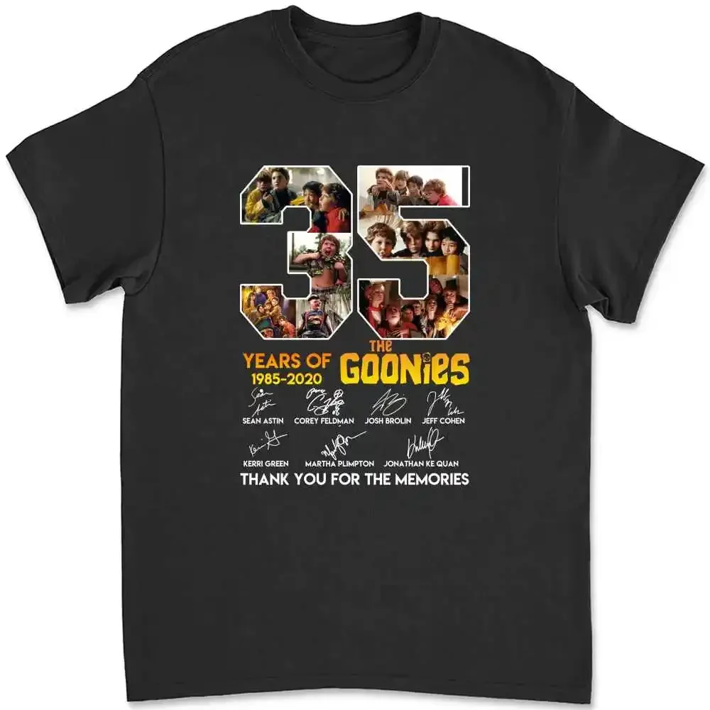 35 Years Of The Goonies 1985 2020 Thank You For The Memories T-shirt 2QRF