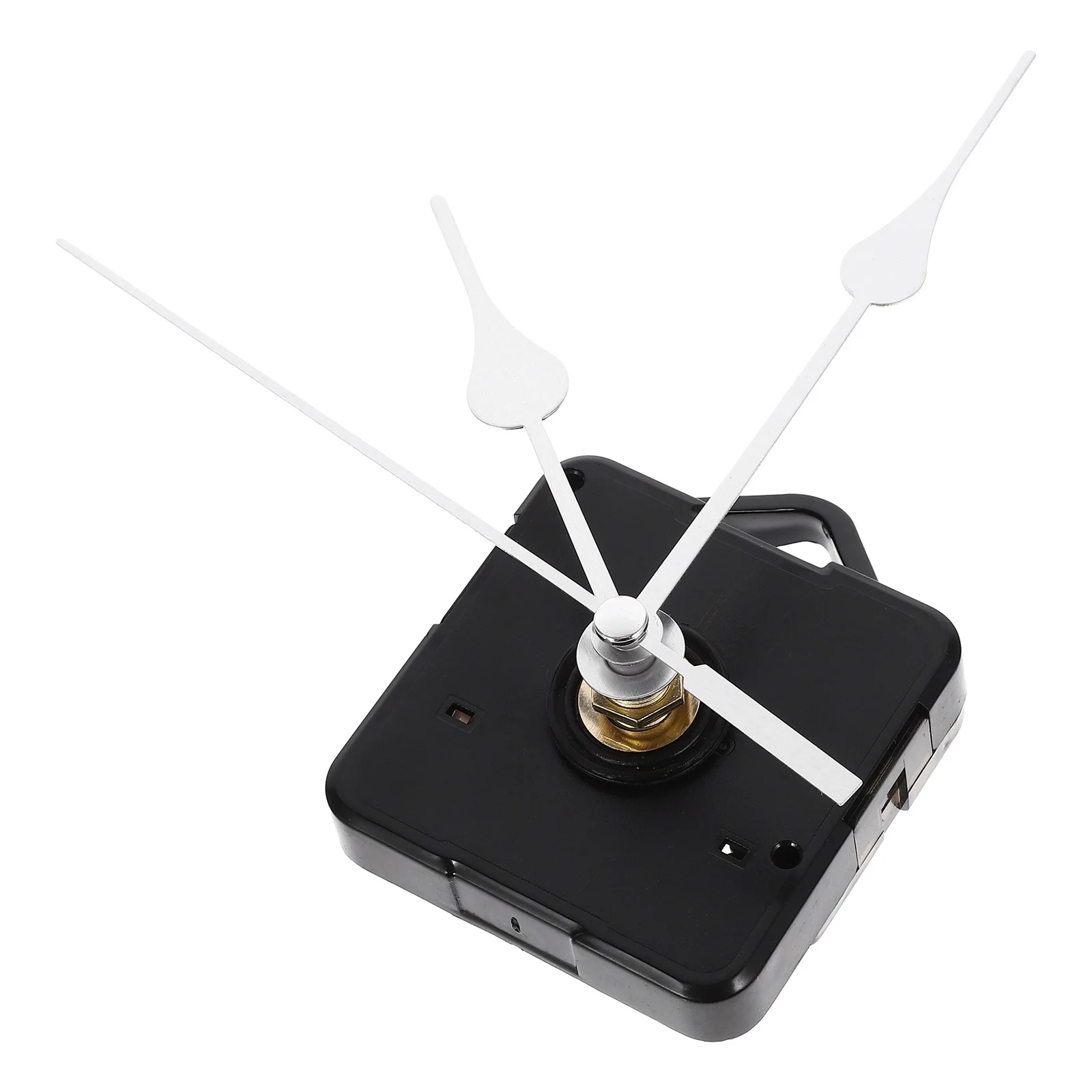 1Set Silent Clock Movement Kit Operated Quartz Mechanism for 25-30cm Wall Clock DIY Replacement Parts Durable Plastic