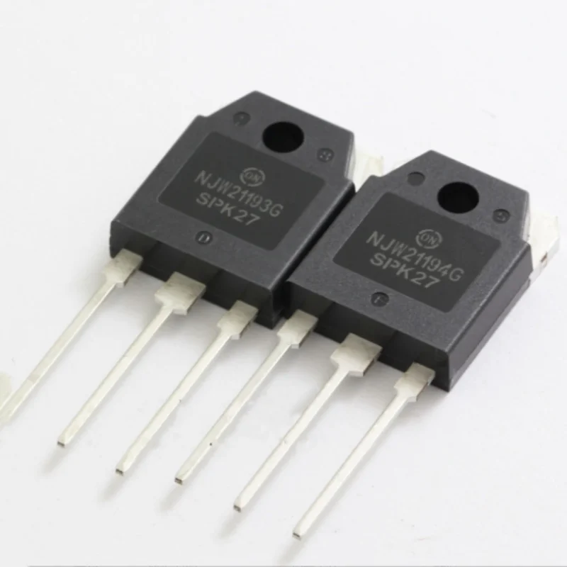 

NJW21193G NJW21194G NEW Original Genuine High Power Audio Amplifier Pair Transistor TO-3P