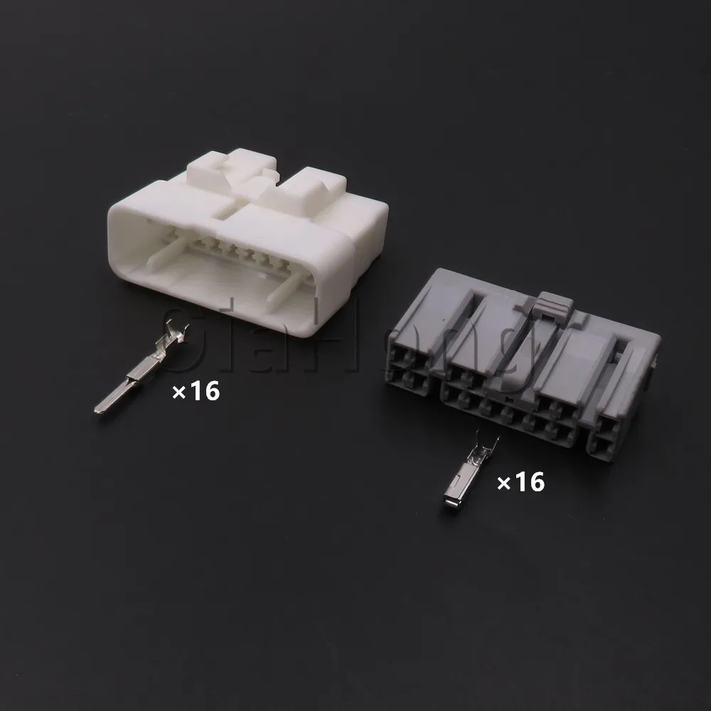 1 Set 16 Ways AC Assembly 6240-5088 Electric Wire Plug For Car 6240-1158 Auto Wiring Connector Male Female Unsealed Socket