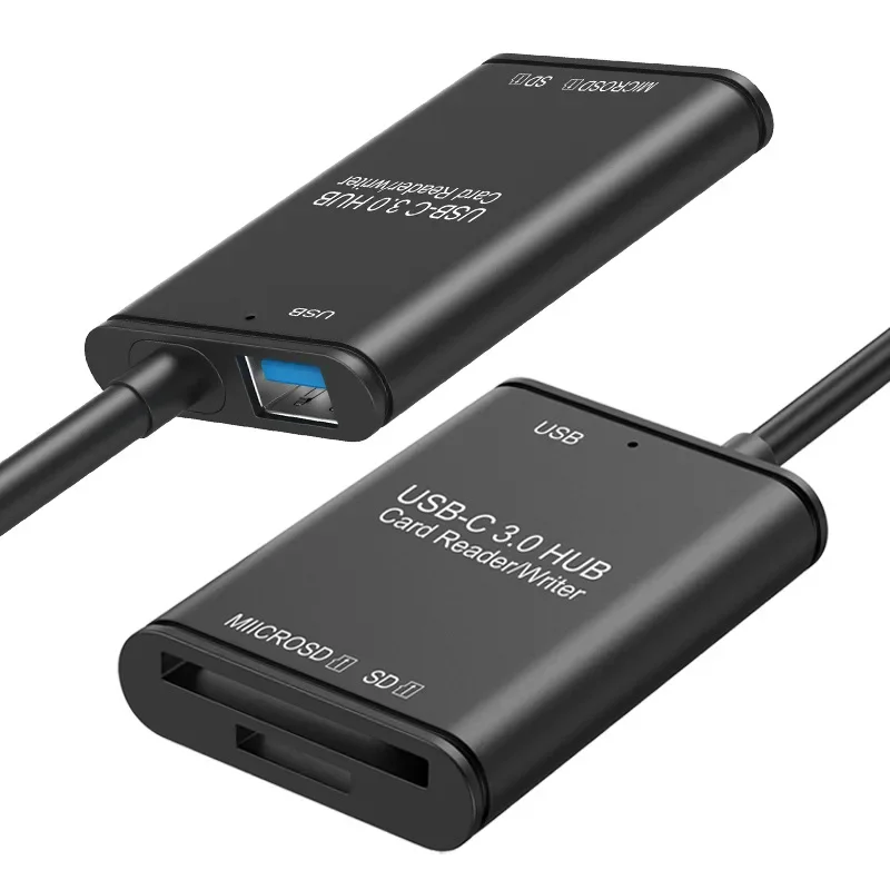 Samsung macOS Pro Air用のUSBタイプCハブ,SDカードリーダー,Tfアダプター,USB 3.0スプリッター
