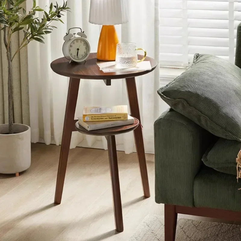 

Modern Bedside Cabinets Coffee Table Small Auxiliary Wooden Design Coffee Tables Elegant Minimalist Mesa De Sala Home Furniture