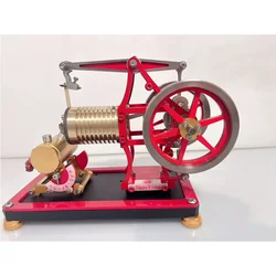 New Fire Suction Stirling Engine Stainless Steel Stirling Steam Engine Scientific Principle Collection Toy Gift