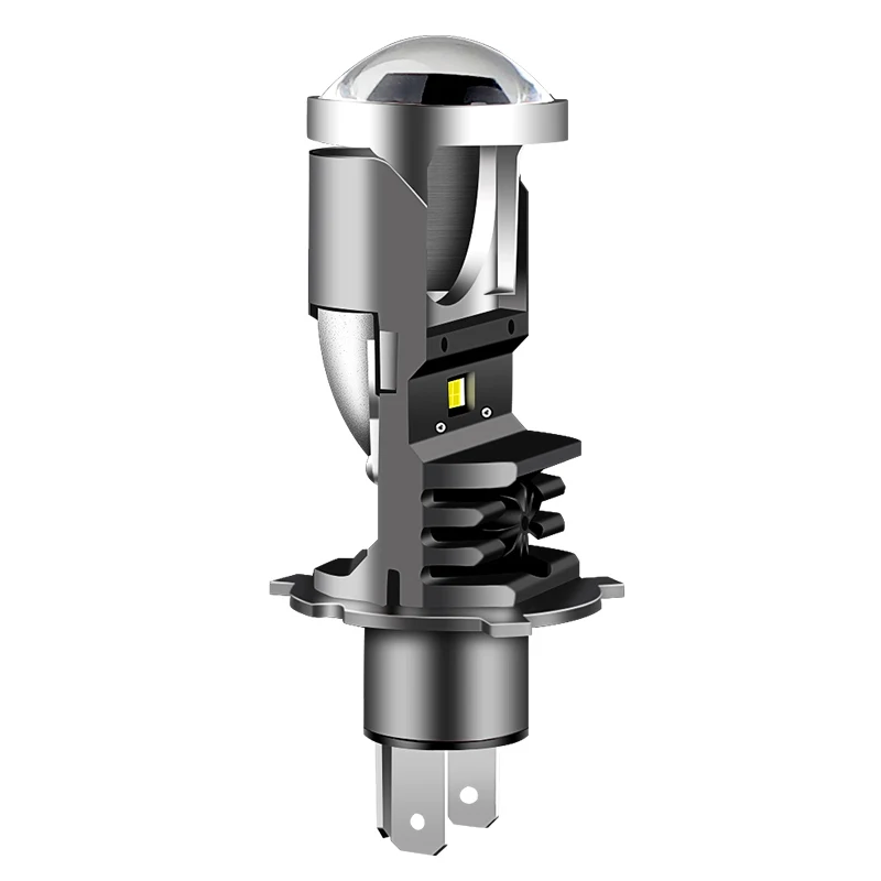 

1pcs For Yamaha FZ6N Motorcycle H4 LED Lens Headlight Accessories CANbus 4800lm High Low Beam HS1 9003 Moto Front Lamp