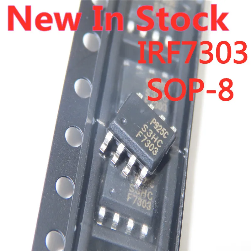 5PCS/LOT IRF7303TRPBF IRF7303 F7303 SOP-8 5.2A/20V N-channel FET In Stock NEW original IC