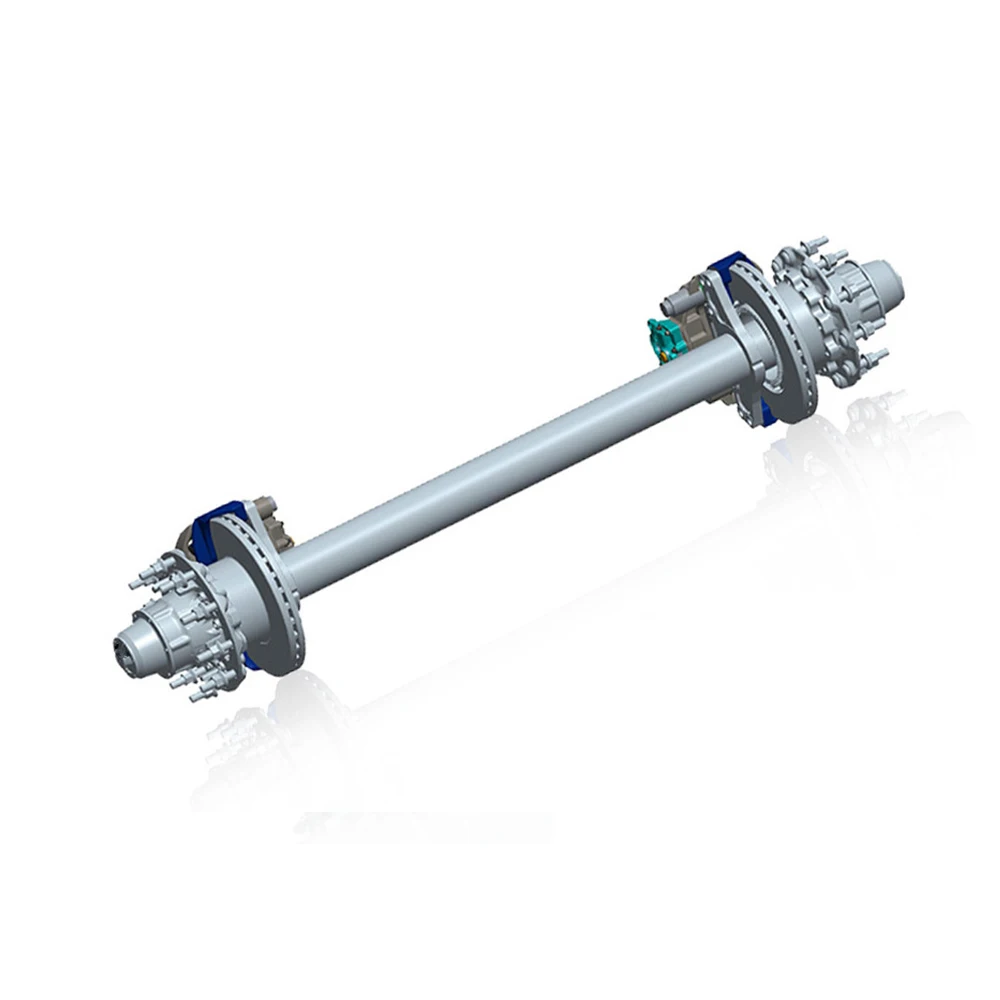 

Heavy Duty Semi Trailer Parts Axle American Semi Trailer Axle 16 Tons of Trailer Suspen for Sale
