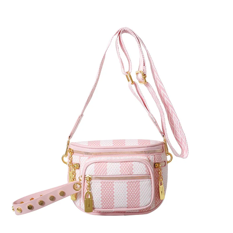 KK 2024 Chess And Card Checkered Chest For Women\'s Mobile Phone Versatile Instagram Popular Small Crowd New Year Crossbody Bag