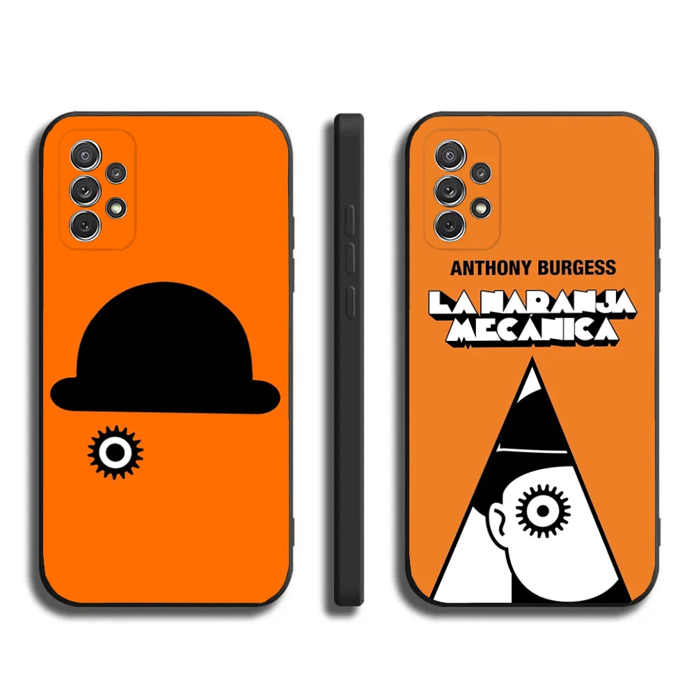 Phone Case For Samsung Galaxy A20,A21s,A22,A31,A32,A52,A53,A72,73,A80,A91Soft A Clockwork Orange Film Black Cover