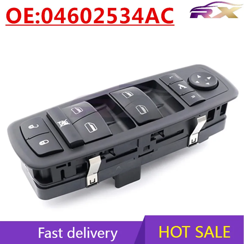 

OEM: 04602534AC Главный переключатель управления стеклоподъемником для Chrysler/Dodge